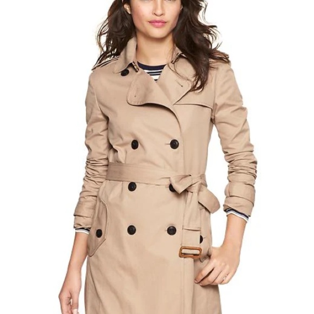 Gap Classic Tan Trench Coat